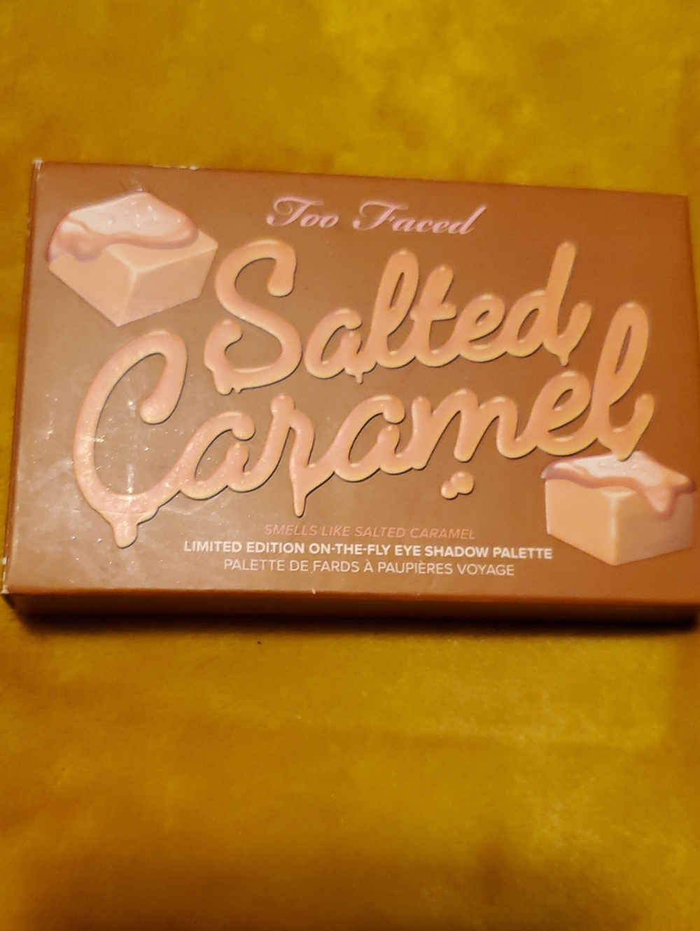 Too Faced Salted Caramel Eyeshadow Palette - Caramel, Pink